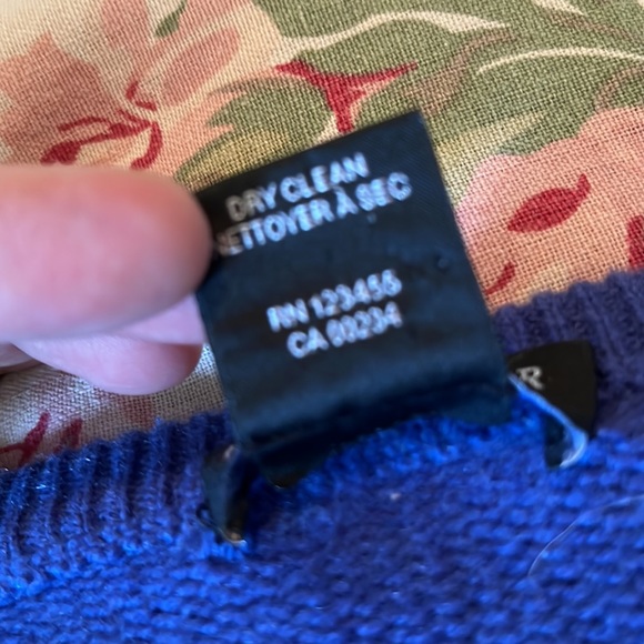 LORD & TAYLOR Size Large Dual Zip 
Super Wool Cashmere Exposed Zip Cardigan Luxe - Picture 15 of 16